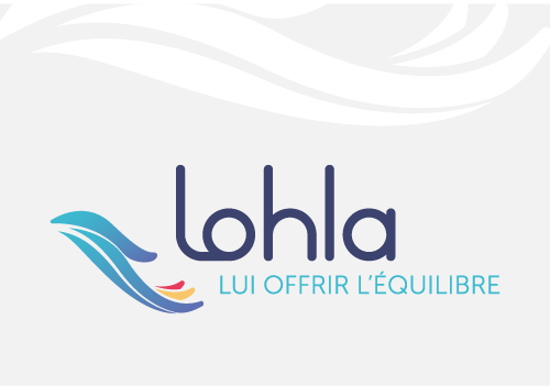 Logo Lohla nutrition équine Graphiste Morestel Lyon Isère